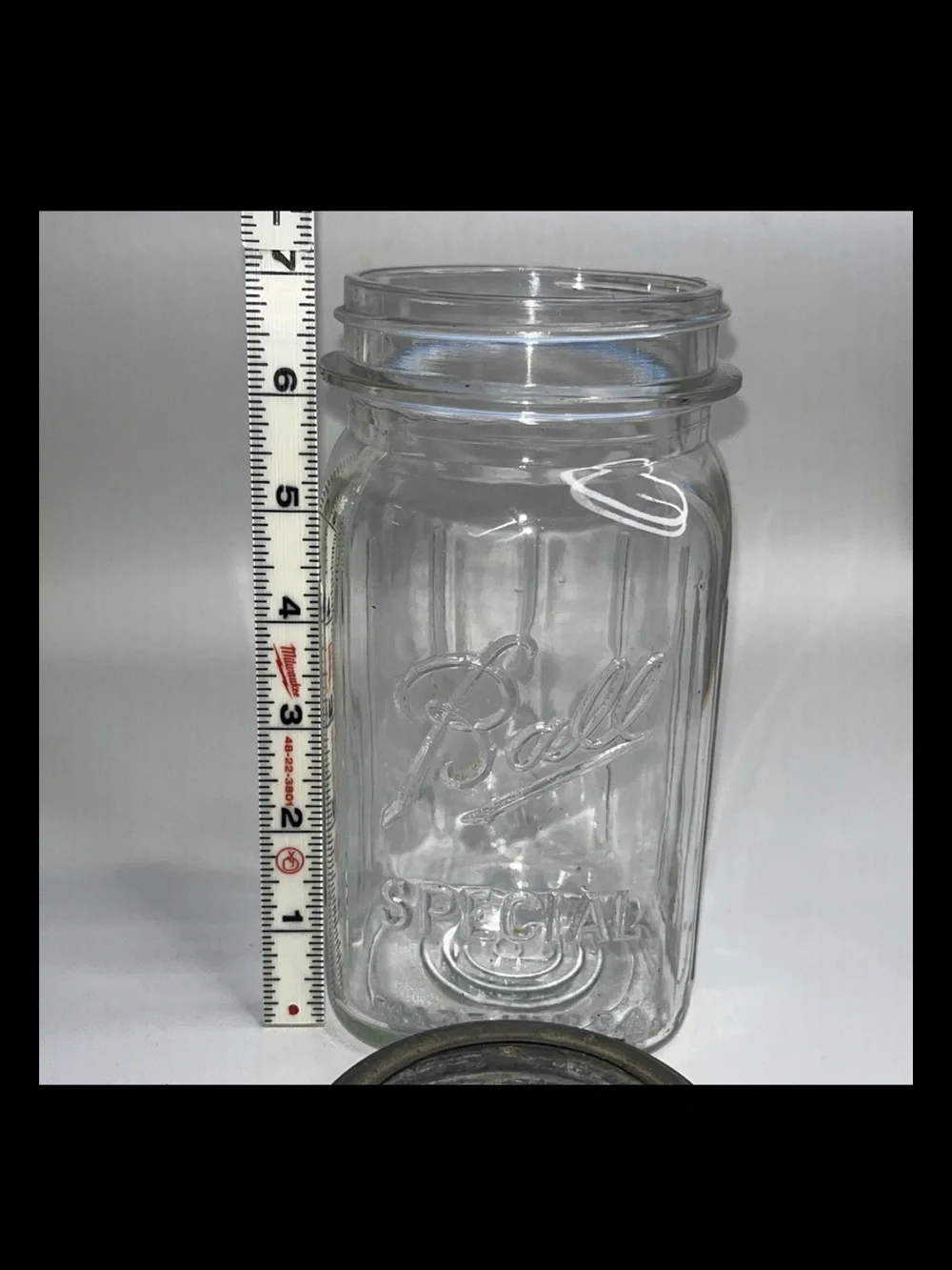Vtg Ball Special Jar with Metal Lid - Ball Special